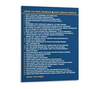 SSOPTMCB Professional Networking Canvas Wall-Art Print for Office Building Relationships Influence Motivational Poster(Unframed,12x18inch(30x45cm))