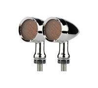 SSPYYM clignotants feux stop 1 Paire De Clignotants Moto, Feu Arrière Frein À LED, Accessoires Lampe Signalisation