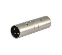 Ssq Ha13 Ss-1853 Adapter Xlr Male - Xlr Male Chrome