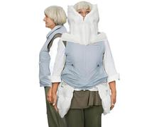 SSQUZA Gilet Airbag Antichute for Personnes âgées,Réutilisable Gilet Airbag for Protéger Les Personnes âgées des Chutes,Déclenchement L'airbag en 0,08 Seconde,avec Positionnement FemaleBlue-XL