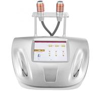 SSQUZA Machine Portative Hifu,Machine De Beauté du Visage avec 2 Poignées,Lifting Professionnel Raffermissant Le Rajeunissement De La Peau,Outil Anti-Rides,Dispositif De Beauté Sculpté par Radar