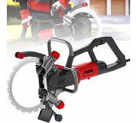 SSQUZA Scie à Béton électrique Toroïdale,Scie à Béton Portable,Profondeur Coupe 30 Cm,3000 TR/Min,Machine Découpe Murale à Scie Annulaire Coupe sans Poussière,pour Pierre,Métal,Marbre,8800w-1xblade