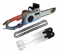 SSQUZA Scie à Béton Portative,Scie Murale à Chaîne Diamantée,Scie à Béton pour Rainures Murales avec Système Dépoussiérage par Eau pour Granit,Porcelaine,Bois,Béton Et Pierre,Depth35cm