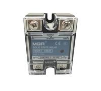 SSR -10DA/25DA/ 40DA contrôle cc AC SSR coque blanche relais à semi-conducteurs monophasé sans couvercle en plastique(SSR-40DA)