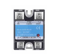 SSR-10DD/25DD/40DD/50DD/60DD/80DD/90DD Control SSR Single Phase Solid State Relay 5-220VDC 3-32VDC Solid State Relay(SSR-100DD)