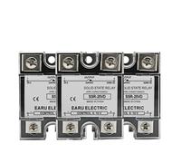 SSR-10VD SSR-40VD SSR 25A 80A 100A monophasé relais à semi-conducteurs régulateur de tension Module entrée 0-10V sortie 220VAC radiateur 1 pièces(40A)