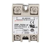 SSR-25DA Single Phase to AC 25A 480V SSR 25DA Solid State Relay SSR-25DA-H