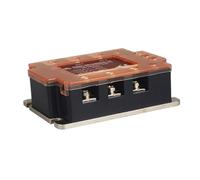 SSR-3PH40DA-H Three Phase Solid State Relay AC 5V 12V 24VDC Input Output 480VAC 10A 25A 40A 60A LED SSR Control Relay Board(25A) Controls Relays
