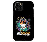 SSR Calico Cat 100% Chaos Drop Gacha Gaming Loot Box Coque pour iPhone 11 Pro