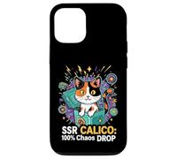SSR Calico Cat 100% Chaos Drop Gacha Gaming Loot Box Coque pour iPhone 12/12 Pro