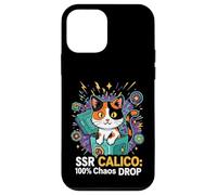 SSR Calico Cat 100% Chaos Drop Gacha Gaming Loot Box Coque pour iPhone 12 Mini