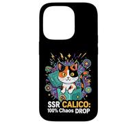 SSR Calico Cat 100% Chaos Drop Gacha Gaming Loot Box Coque pour iPhone 14 Pro
