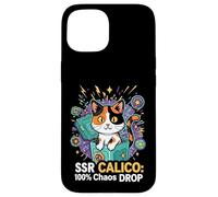 SSR Calico Cat 100% Chaos Drop Gacha Gaming Loot Box Coque pour iPhone 15