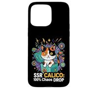 SSR Calico Cat 100% Chaos Drop Gacha Gaming Loot Box Coque pour iPhone 15 Pro Max