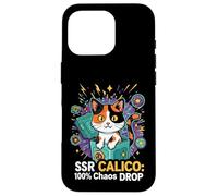SSR Calico Cat 100% Chaos Drop Gacha Gaming Loot Box Coque pour iPhone 16 Pro