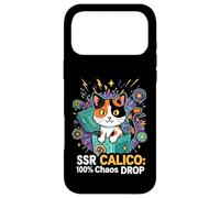 SSR Calico Cat 100% Chaos Drop Gacha Gaming Loot Box Coque pour iPhone 17 Pro Max