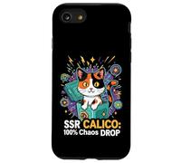 SSR Calico Cat 100% Chaos Drop Gacha Gaming Loot Box Coque pour iPhone SE (2020) / 7/8