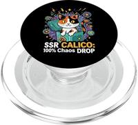 SSR Calico Cat 100% Chaos Drop Gacha Gaming Loot Box PopSockets PopGrip pour MagSafe