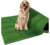 SSRIVER 100 x 150 cm - Gazon Artificiel pour Chien - Tapis d'entraînement réutilisable pour Chien - Tapis d'intérieur et d'extérieur - Gazon Artificiel pour Chien - Tapis d'entraînement à la propreté