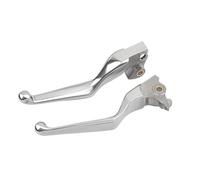 SSRSOANV Pour Ha&rley Sportster Iron XL883 XL1200 XL883R XL883C XL 883 1200 2004-2013 Levier frein et d'embrayage moto(Silver 2004-2013)