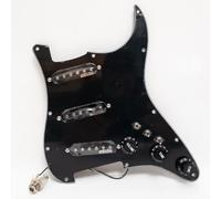 SSS Pickguard pré-câblé pour guitare Fender Stratocaster avec 5 micros Alnico à bobine unique, 3 commutateurs indépendants et faisceau de câblage pré-câblé