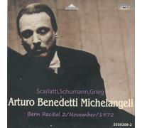 SSS0208 「ミケランジェリ、1972年11月2日ベルン・リサイタル(初出音源)」