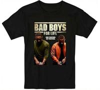 ssseeeewwwVVF Bad-Boys-for-Life-Movie-2020-T-Shirt-Men-Bad-Boys-3-Shirt-Custom-Shirt-Personalized Black XL
