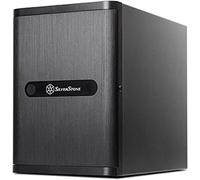 Sst-Ds380 - Stockage De Boîtiers Mini-Itx Avec Porte, Noir[ZHUJ4214]