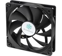 Sst-Fn121-P-Série Fn Ventilateur De 120Mm Pour Ordinateur,Bruit Faible,Flux D'Air Performant,9 Pales,Noir