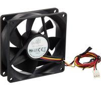 Sst-Fn81-Série Fn Ventilateur De 80Mm Pour Ordinateur,Solution Thermique À Faible Niveau Sonore,Noir