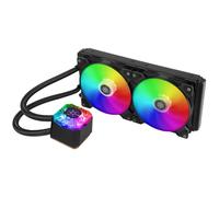 SST-IG280-ARGB - IceGem Refroidisseur de liquide AIO, 2x 140mm ventilateurs ARGB, 115x/2066, AMD AM4