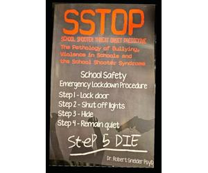 SSTOP School Shooter Threat Onset Predictive: The Pathology of Bullying, Violence in Schools and The School Shooter Syndrome2