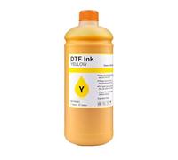 SSUMCUWR 1000 ML d'encre DTF Blanc 1000 ML Ensemble Compatible avec Un Film de Transfert de Film Direct to Film Compatible avec Les imprimantes I3200 L1800 L800 L805(Yellow)