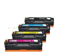 SSUMCUWR 4 Pack Toner Compatible 128A CE320A Compatible avec la Couleur MFP CM1415FNW CP1525NW CP1525N