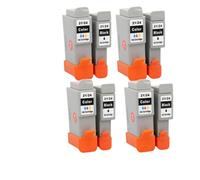 SSUMCUWR Cartouche à Jet d'encre Compatible BCI21 21 BCI24 24 Compatible avec Les imprimantes, Fonctionne avec IP1000 IP1500 IP2000 MP110 MP130 CARTRIDGES IMPRIMANTE