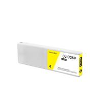 SSUMCUWR Cartouche d'encre SJIC26P, 300ml, pigmentée, Compatible avec l'imprimante TM C7500 C7500(1PC Yellow)