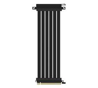 Ssupd Riser Flachband-Kabel - PCIe 4.0, 270mm, Schwarz