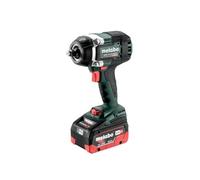 Metabo SSW 18 LTX 800 BL Visseuse à choc sans fil 18 V 800 Nm 1/2" ( 602403660 ) Brushless + 2x batterie 5,5 Ah + chargeur + metaBOX