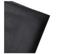 SSWZHANG Tissu Simili Cuir D'ameublement Noir Faux Cuir 160cm de Large Hydrofuge Résistant pour Tapisserie, Artisanat Bricolage, Canapé, Fauteuil, Sièges de Voiture(Size:160x200cm,Color:Noir)