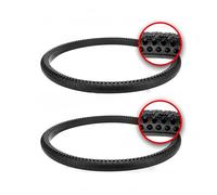 SSXOQX Lot de 2 pneus de vélo 66 x 5 cm - Pas besoin de gonfler, pneu de vélo de 66 cm à trou rond en nid d'abeille, pneus de vélo 26 x 1,75/1,95/2,125, pneus solides pour VTT, vélos tout-terrain