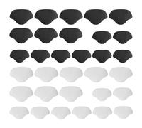 SSyang 32 Pcs Coussinets de Talon, Auto-Adhésif Protege Talon Chaussure, Réparation de Talon de Chaussure Patch, Patch de Réparation Sneaker Hole Repair, pour Chaussures de Sport