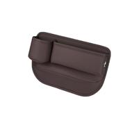 SSYYSS Organisateur Siège Auto Console Centrale Boîte de Rangement pour Hyundai ix20 (JC 2010-2019),Combleur d'Espace Porte-Gobelet Poche Latérale,Anti-Chute,Brown