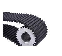 SSZENO 【Accessoires d'imprimante】 Courroie de Distribution synchrone à Double Denture DA HTD3M, 1 pièce, périmètre 402 420 432 438 444 450 462 474 480-945 mm, Largeur 6 10 15 20 mm(462mm,20mm)