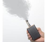 SSZZMM33 Mini machine à fumée portable et légère pour fête d'extérieur - Pour DJ et intérieur - Cadeau noir, ML-FMOFOG1