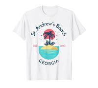 St. Andrew's Beach, Géorgie T-Shirt