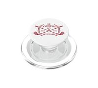 St Andrews Scotland Est. 1522 Couronne de Clubs croisés Cardinal PopSockets PopGrip pour MagSafe
