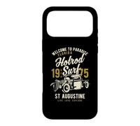 St. Augustin Florida Retro Hotrod Surf Design Coque pour iPhone 17 Pro Max