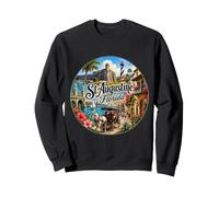 St Augustine FL Floride USA Plus Vieille Ville Sweatshirt