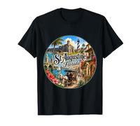 St Augustine FL Floride USA Plus Vieille Ville T-Shirt