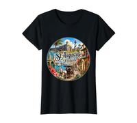 St Augustine FL Floride USA Plus Vieille Ville T-Shirt Graphique avec Valeur